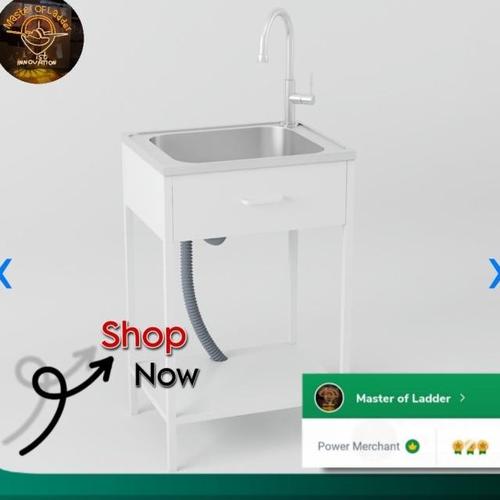 Jual ST Informa Snowy Bak Cuci Piring Portable Westafel kitchen Sink ...