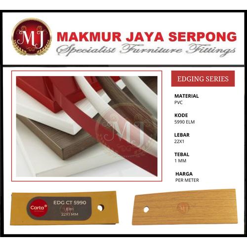 Jual CARTA EDGING HPL PVC 5990 ELM 22 x 1 MM - Kota Tangerang Selatan ...