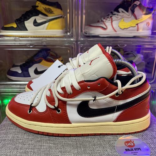 Off White Sneaker Hype Jordan AIR JORDAN LOW CHICAGO RED OFF WHITE