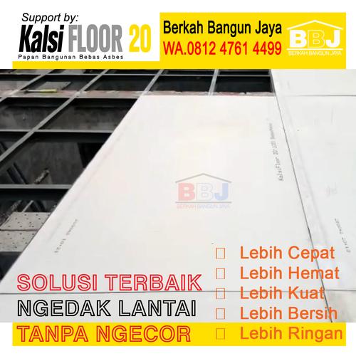 Jual Papan Kalsi Floor 20mm 85kg Panel Papan Lantai Papan Semen