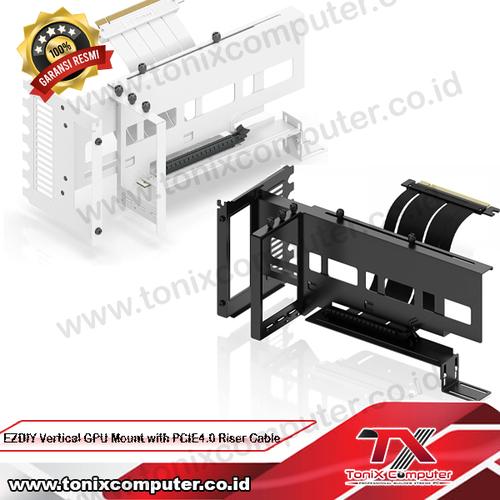 Promo EZDIY Vertical GPU Mount with PCIE4.0 Riser Cable | Vertical ...