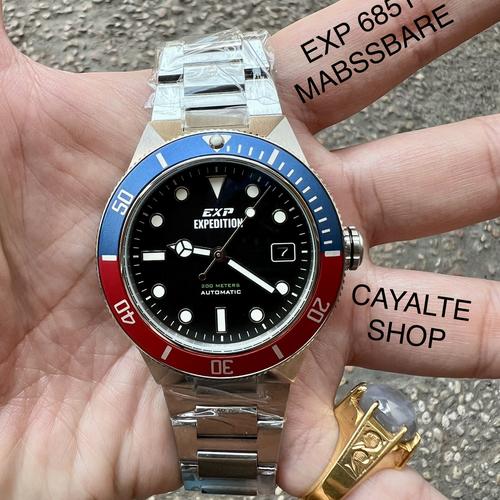 Jual Expedition EXP 6851 MABSSBARE Silver Red Merah Blue Biru Pria ...