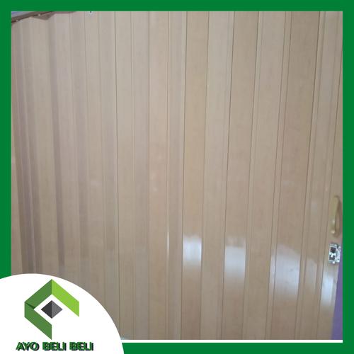 Jual pintu lipat pvc / partisi ruangan pintu penyekat pvc/ folding door ...
