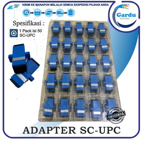 Jual ADAPTER BARREL CONNECTOR SC-UPC SATU PACK ISI 50 UNIT - Kota ...
