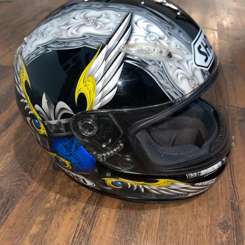 I Dropped My Motorcycle Helmet Shoei Xr1000 SHOEI XR1000