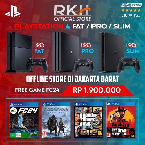 Jual PS4 FAT PRO SLIM Full Games HEN 500GB 1TB / Playstation PS 4