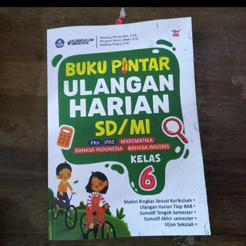 Jual JUAL BUKU PINTAR ULANGAN HARIAN SD MI KELAS 6 KURIKULUM MERDEKA ...