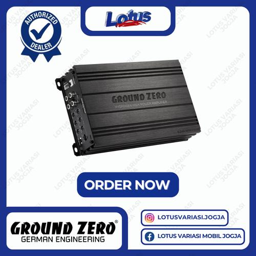 Jual Power Amplifier Ground Zero Hydrogen GZHA Mini Four Lotus Var