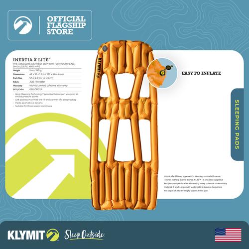 Promo Klymit Inertia X Lite™ Sleeping Pad Cicil 0 3x Kab. Bandung