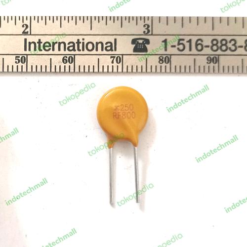 Jual PPTC 0,8A 250V resettable fuse TRF250-800 polyfuse - Kab ...