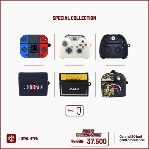 casing airpods pro gen silicone Nitendo Switch, Airpods Pro 1st  di Towil Hype Tokopedia