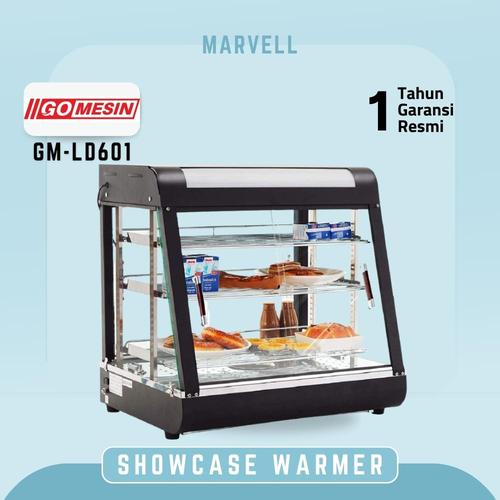 Jual Penghangat Makanan Ayam / Gorengan / Roti Showcase Food Display Warmer LD601 Jakarta