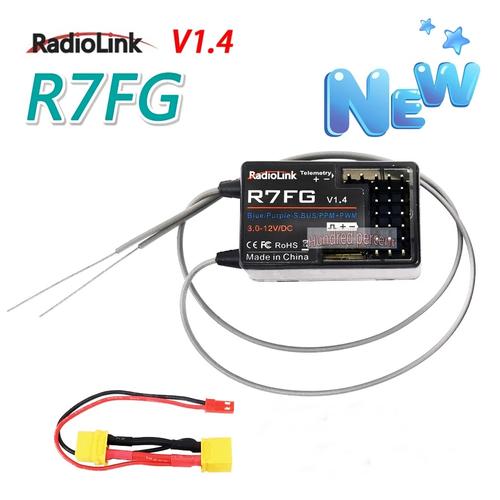 Jual Radiolink Receiver R7FG Gyro Telemetry Volt Dual Antena Kab. Sidoarjo Homa RC Tokopedia
