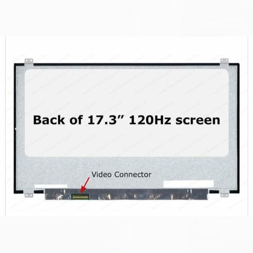 Dalle écran 17.3" LED N173HHE-G32 120Hz Full HD 1920x1080 - 40 Broches - Compatible Divers Portables