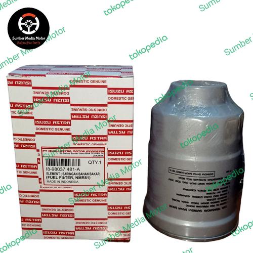 Jual Isuzu Fuel Filter Solar Asli I898037481A ELF NMR81, NLR85, NPS81