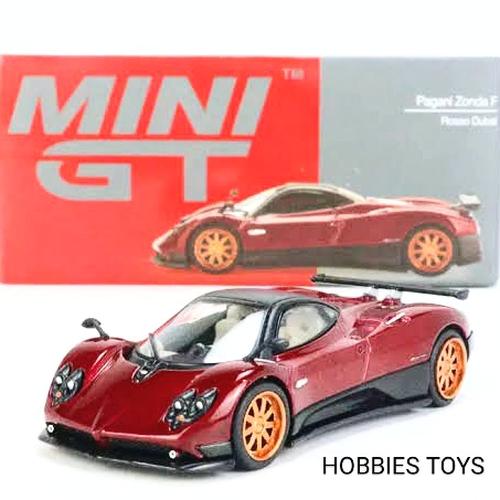 Jual Mini GT 382 Pagani Zonda F Rosso Dubai - Kota