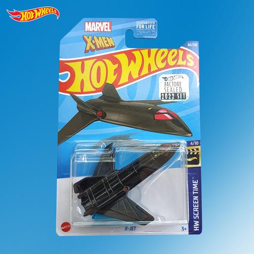 Jual Hot Wheels XJET Marvel XMen 2022 Jet Black Kab. Sleman