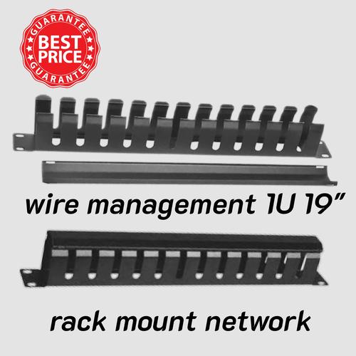 Jual wire management 1u 19
