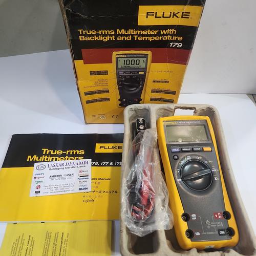 Jual digital multitester fluke 179 / true rms digital multimeter ...