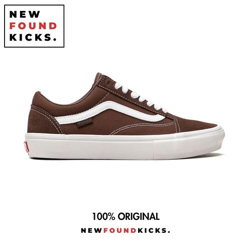 Jual Sepatu Sneakers Vans Skate Pro Old Skool Nick Michel Brown