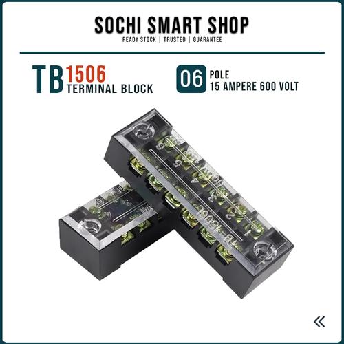 Jual TB 1506 Terminal Blok 15 Ampere 600 Volt 6P - Besi - Kota Cimahi ...