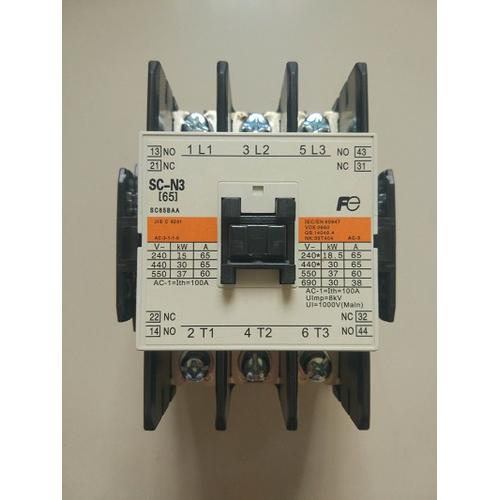 Jual SC-N3 SC N3 COIL 380 220 110 VAC 2NO 2NC magnetic contactor ...