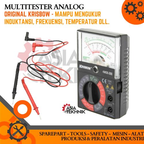 Jual ASLI KRISBOW Multimeter Multitester Analog KW06266 KRISBOW