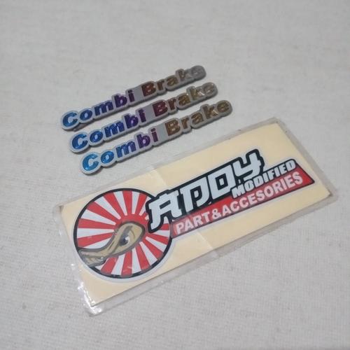 Jual LOGO EMBLEM COMBI BREAK TITANIUM - Jakarta Timur - Adoy modified ...