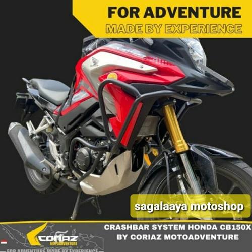 Jual CRASHBAR HONDA CB150X CRASH BAR CORIAZ SYNDICAT ORIGINAL TURBULAR Kota Bandung