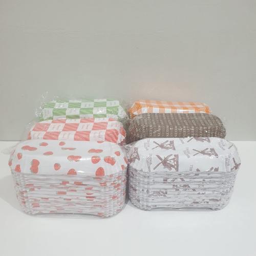 Jual Kertas Alas Roti Kue 200Pcs Paper Cup Case Roti Baking Oval ...
