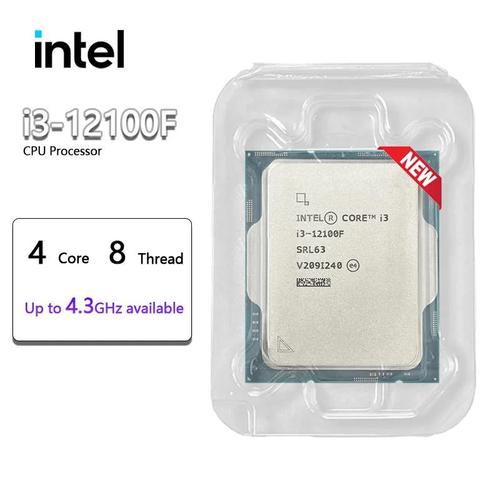 Jual Prosesor CPU Intel Core I3 12100F Baru I3-12100F 3.3 GHz 4-Core ...