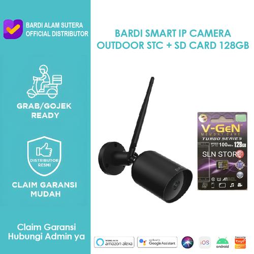 Jual Bundling BARDI Smart Camera CCTV Outdoor Static free Memory Card