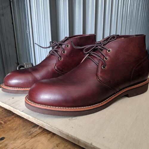 073032○ RED WING 595 CHUKKA VIBRAM（Sepatu Red Wing Original 