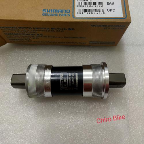 BB kotak bottom bracket SHIMANO UN300 113 sepeda lipat minion fixie single  speed 113mm di Chiro Bike Tokopedia