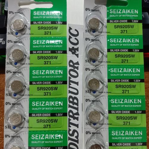 Jual Baterai Original SEIZAIKEN SR920SW SR920 SR 920 921 SW 371 SEIKO ...