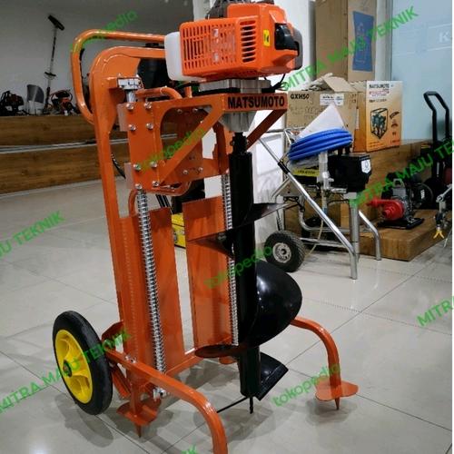 Jual Mesin Bor Tanah Earth Auger Matsumoto MED 680 WF Termasuk Drill ...