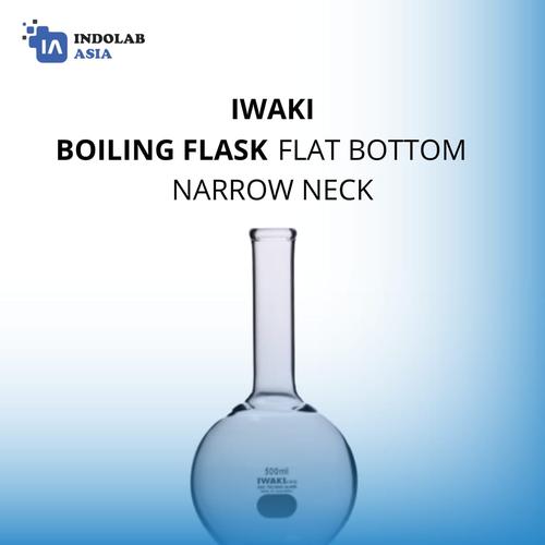 Jual IWAKI BOILING FLASK FLAT BOTTOM NARROW NECK code 4060FK2000RN ...