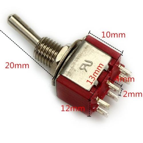 Jual Toggle Switch MTS-203 Saklar Geser ON OFF ON Tuas Besi 3 Posisi ...