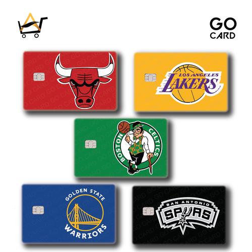 Jual Sticker Kartu Atm Skin Card NBA Team Hologram - Sixers - Kota ...
