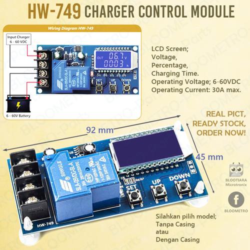 Jual XY-L30A Baterai Charger HVD Modul HW-749 High Voltage Disconnect ...