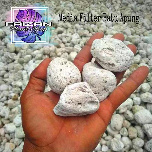 Jual media filter kolam koi, media filter batu apung, batu Gombong 500