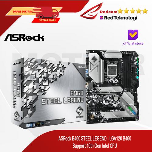 Motherboard Asrock B460 Steel Legend ชุดซีพียูพร้อมเมนบอร์ด CPU
