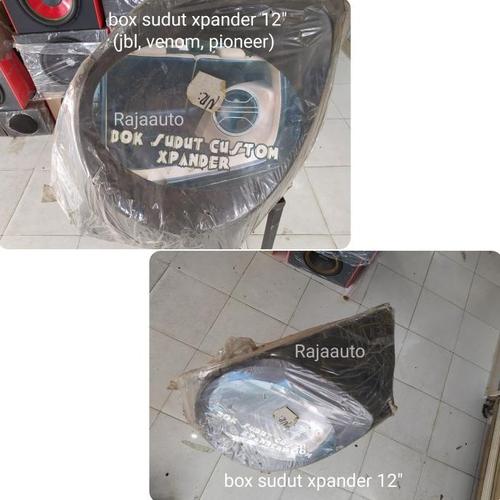 Jual box sudut subwoofer 12" xpander.(jbl,venom,pioneer).dan mobil