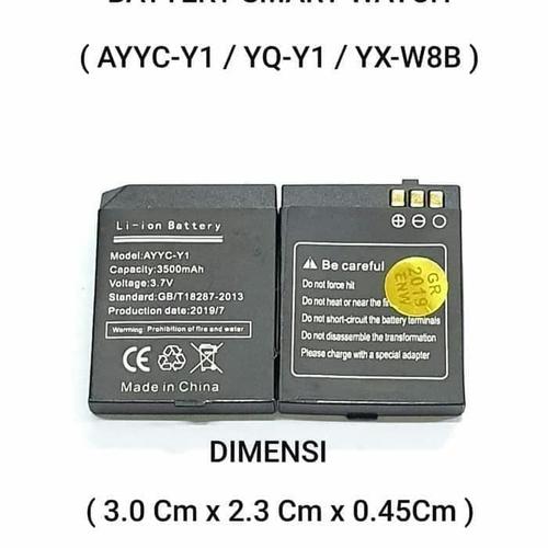 Y1 Pro Y1 Smart Watch Battery Price T11 Smart Watch Jual Baterai