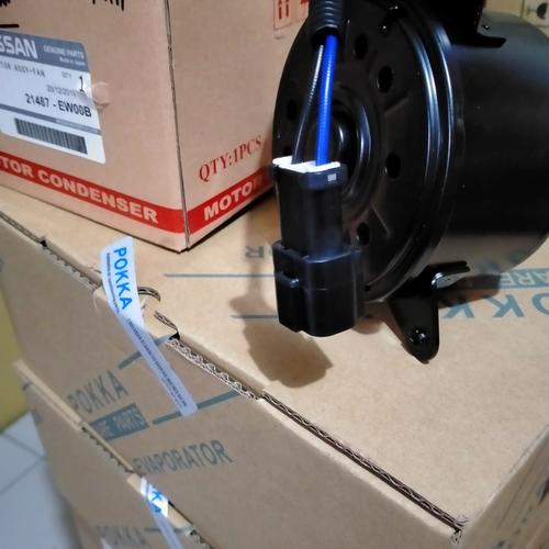 Jual motor fan radiator nissan grand livina latio 1.5 1500cc original