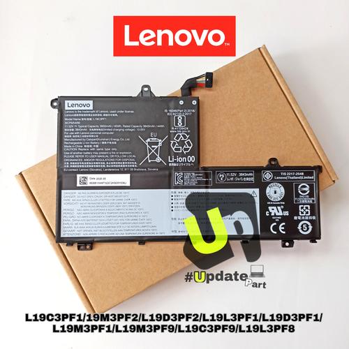 Batterie Pour Lenovo ThinkBook 14/15 2020 G1 - Référence L19M3PF1 Etc. - 11,4V 45Wh - Compatible Avec Plusieurs Modèles - 10