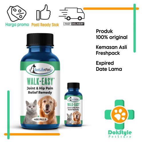 Easycall Obat Jual Walk easy obat anti radang sendi anjing kucing - 450pills - Kota ...
