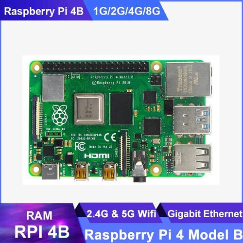 Jual Raspberry Pi Asli 4 Model B Papan 2G 4G 8G RAM 2.4G & 5G WiFi ...