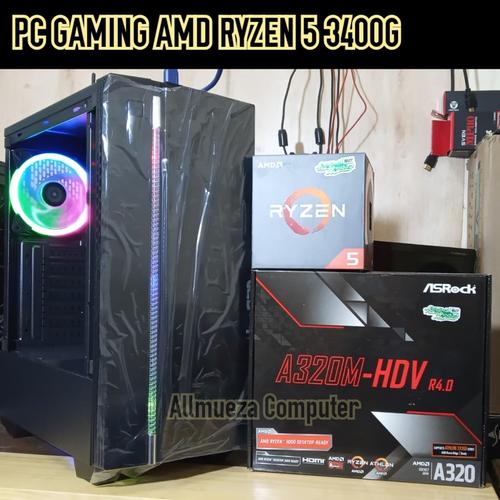 デスクトップPC Ryzen5 3400G X570M m2 SSD 64GB デスクトップPC