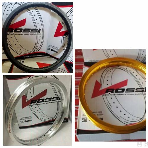 Jual velg rossi ring 17 160 wm gold Kota Administrasi Jakarta